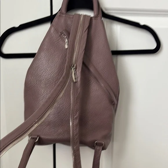 Valentina Dusty Rose Leather Backpack - Picture 4 of 9